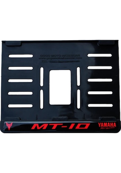 Yamaha Mt-10 Uyumlu 2 Plastik (15x24 Cm) Kırılmaz Plakalık