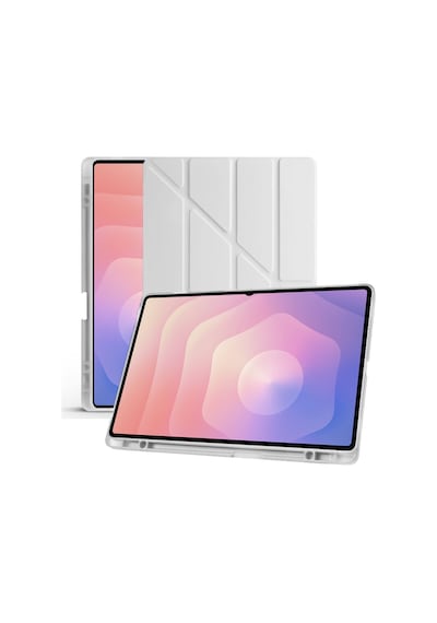Samsung Galaxy Uyumlu Tab S11 Ultra X930 14.6 İnç Katlanabilir Kalemlikli Standlı Akıllı Kılıf Kapaklı Kılıf