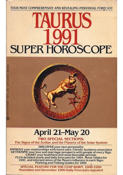 Super Horoscope Taurus 1991