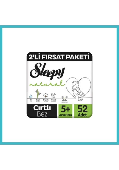 Bezos Bebek Bezi 2'li Fırsat Junior Plus 5+ 52 Dfnbez Standart