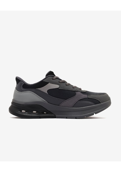 Skechers Bobs Arc Waves 2.0 Erkek Siyah Spor Ayakkabı 118342 Bkmt Siyah