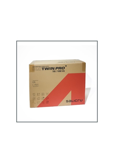 Salicru Twın Pro2 1kva Online Ups 2ad. 12v 9ah Akülü, 3 Prizli