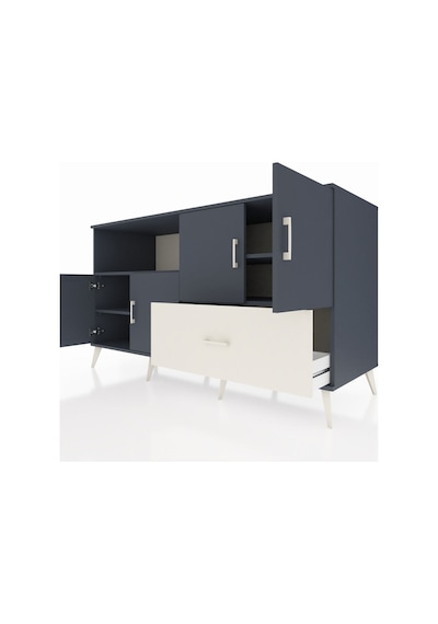 Kronos Konsol 4 Raflı Tek Çekmeceli 4 Kapaklı 176x59x99 Antrasit- Antrasit-antrasit/aytaşı Kronos Konsol 4 Raflı Tek Çekmeceli 4 Kapaklı 176x59x99 Antrasit- Antrasit-antrasit/aytaşı