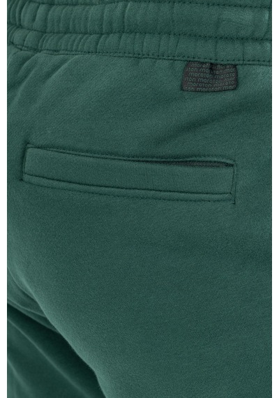 Maraton Sportswear Regular Erkek Ribana Paça Basic Yeşil Eşofman Altı 21815 Yeşil
