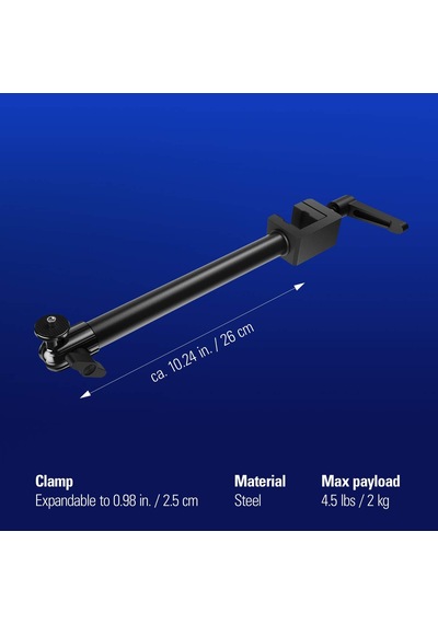 Elgato Solid Arm Taşıyıcı Kol, Kamera & Işık & Mikrofon Bağlantıl