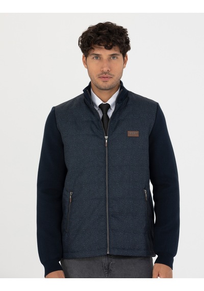 Pierre Cardin Erkek Lacivert Triko Hırka 50276621-vr033 Lacivert