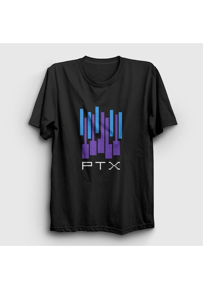 Presmono Unisex Ptx Pentatonix T-shirt Siyah