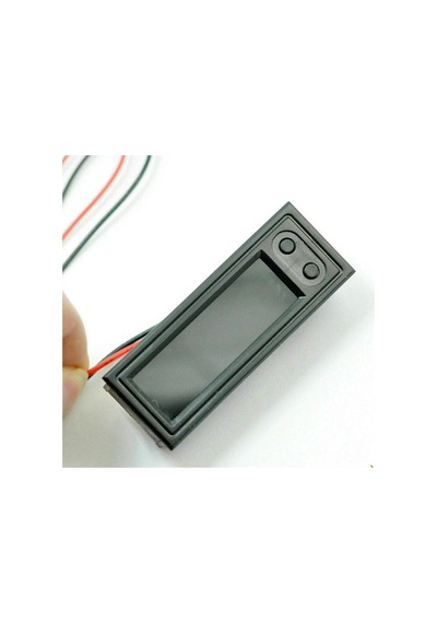 Dijital Termometre Voltmetre Ve Saat Komponent Led 22mm Mavi