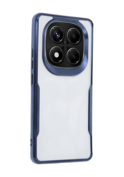 Note 14 Pro Plus Kılıf Boyi Silikon Kapak - Lacivert