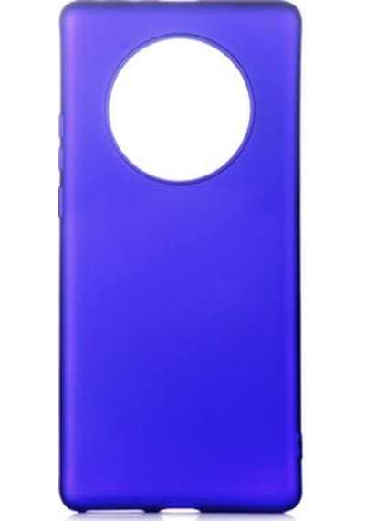 Huawei Mate 40 Pro Kılıf Esnek Yapılı İnce Slim Silikon Kapak Ryc/premier Lacivert