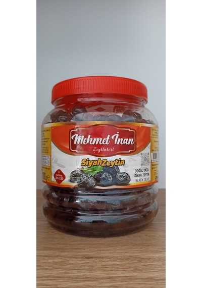 Mehmet İnan Siyah Zeytin S 1 KG