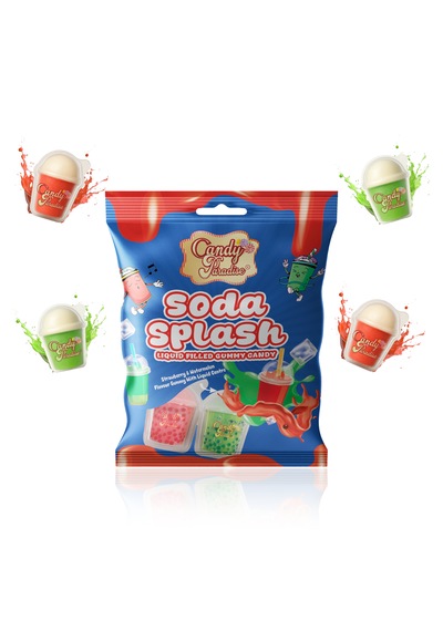 Candy Paradise Soda Splash Liquid Filled Gummy 72g