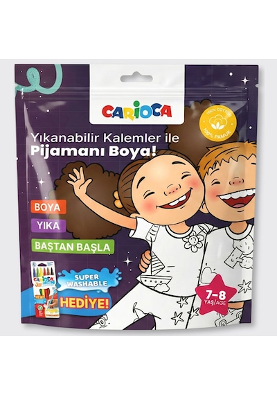 Carioca Boyanabilir Pijama-keçeli Kalem 7-8 Yaş Ln-80015