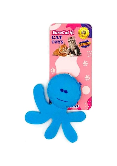 Eurocat Toys Ahtapot Şeklinde Kedi Oyuncağı