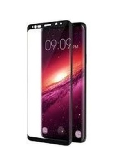 Samsung Galaxy S9 Plus İle Uyumlu Şeffaf Esnek Kavisli Ekranı Tam Kaplayan Pet Ekran Koruyucu
