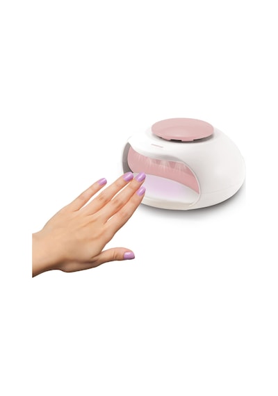 Polosmart Psc69 Oje Kurutucu Uv Işık Vantilatörlü Hızlı Kalıcı Oje Kurutucu Pembe