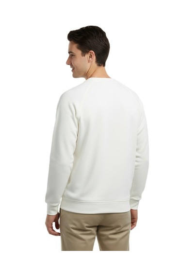 Raymons Erkek Spor Reklam Kol Sweatshirt Regular Fit Bgl-st04951 Ekru