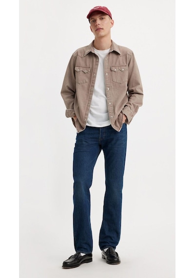 Levi's 501 Original Do The Rump Koyu Mavi Jeans 00501-3199-5746 Koyu Mavi