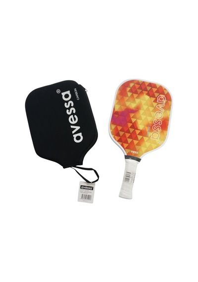 Premium Hareket Oyun Salon Pkl-510 Carbon Pıcklepaddle Raket Çantalı Kırmızı-sarı Kırmızı - Sarı