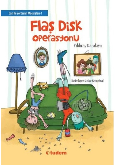 Can ile Zortan'ın Maceraları 1 - Flaş Disk Operasyonu - Yıldıray Karikaya - Tudem Yayınları