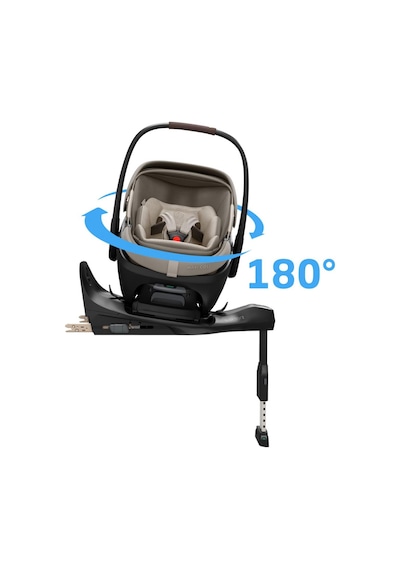 Maxi-cosi Coral Slidepro Isofix Bazalı 360 Dönebilen Tam Yatabilen Modüler 0-13 Kg Ana Kucağı Sand