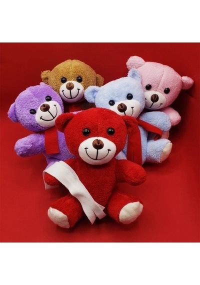 Zenviya21 Renkli Peluş Ayıcık Zenya785