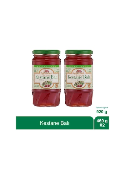 Balparmak Doğal Kestane Balı 2 x 460 G