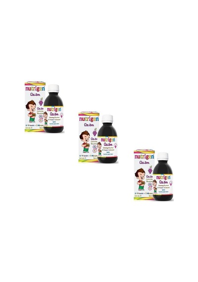 Nutrigen Üzüm Şurup 200 Ml 3'Lü Paket Nutrigen Üzüm Şurup 200 Ml 3'Lü Paket