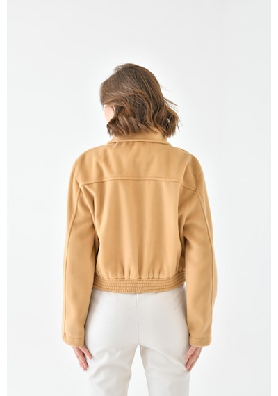 Ftz Women Kadın Kaşe Ceket Camel Rbn4070-camel Camel