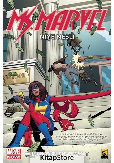 Ms Marvel  Cilt 2 Niye Nesli- Arka Bahçe Yayıncılık
