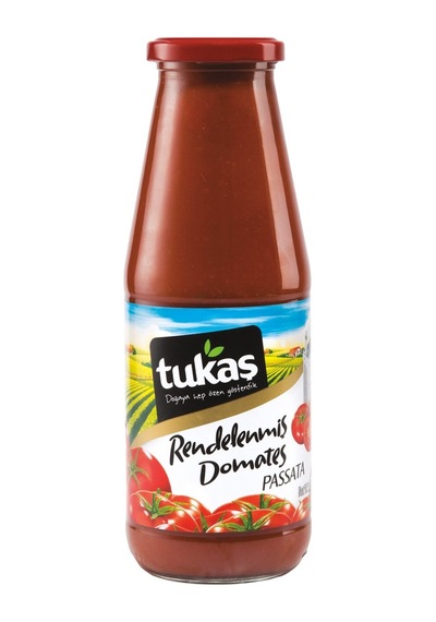 Tukaş Rendelenmiş Domates Passata 700 G Pratik Ve Lezzetli Yemekler İçin - 5 Adet Tarı