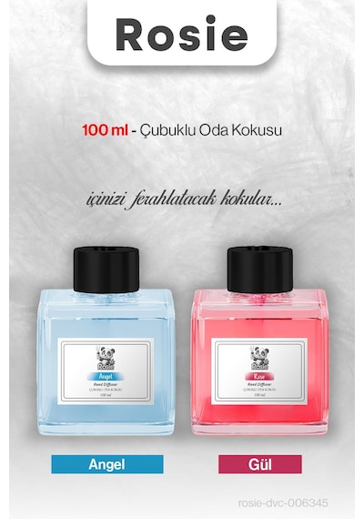 Rosıe Angel Ve Gül Çubuklu Oda Kokusu 100 Ml Fresh