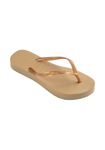 Slim Flatform Altın Kadın Terlik 41-42 Altın