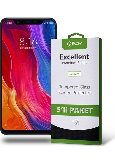 Xiaomi Mi 8 Ekran Koruyucu Cam 5 Adet Ekonomik Paket (554293128) 20 Tl Fark Ile Apple Uyumlu iPhone Hızlı Şarj Kablosu
