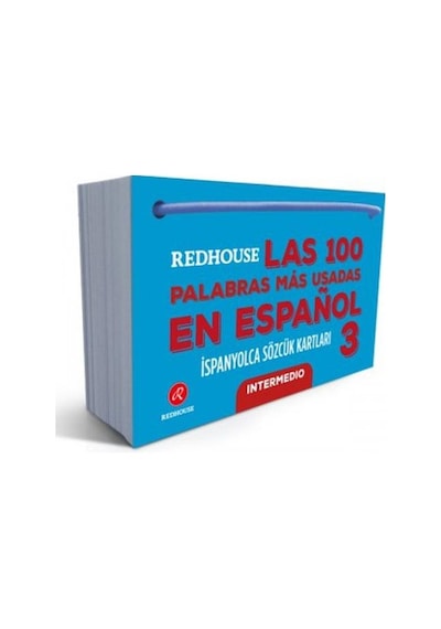 Las 100 Palabras Mas Usadas En Espanol - İspanyolca Sözcük Kartları 3- Redhouse Yayınları