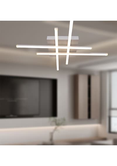 Tt036-by Tt Aydınlatma Hashtag Modeli Mat Beyaz 3 Renk Işık Mod Beyaz