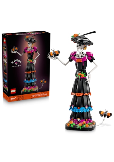 LEGO® Ideas La Catrina 21372 - Yetişkinler için Gerçekçi Detaylar İçeren Temalı Dekoratif Model Yapım Seti (1212 Parça)