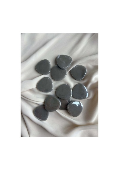 Sanatsal Damla Mozaik Parlak Gri 45x45mm 500gr