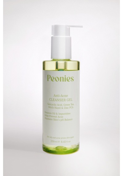 Peonies acne Cleanser Gel Yağlı Akneli Ve Karma Ciltler Için Salisilik Asitli Yıkama Jeli