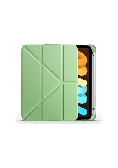 Apple Uyumlu iPad Mini 6 8.3Inç 2021 Kılıf Kalem Bölmeli Trifolding Case