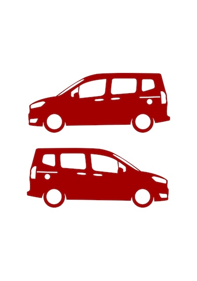 Ford Courier Sticker Araba Sticker Courier Gölge Sticker