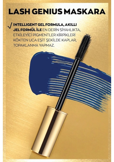 Avon True Lash Genius 5 Etkili Maskara 10 ML Modern Navy 2'li
