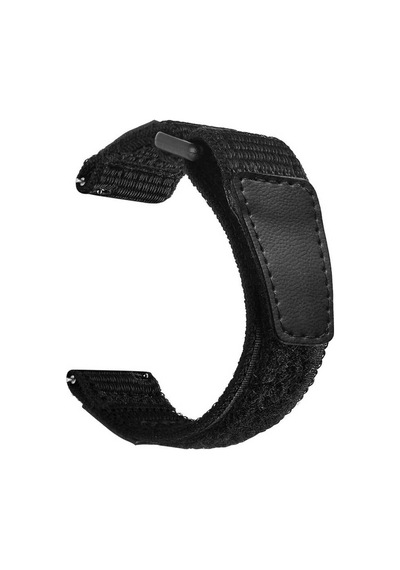 Gear S2 20mm Magic Nylon Kordon-est-siyah