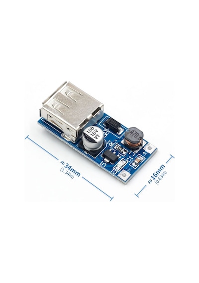 Dc-Dc Usb 0.9V-5V 5V Dc Boost Stepup Voltaj Yükseltici Güç Kaynağı
