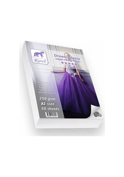 Rovi Dream Parlak Fotoğraf Kağıdı 240Gsm 50Yp A2