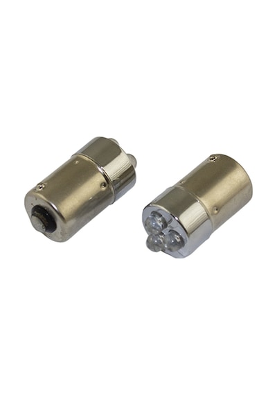 Space Dekoratif Led Ampul Takım 3Led Kırmızı 12V / Laam109-3-12