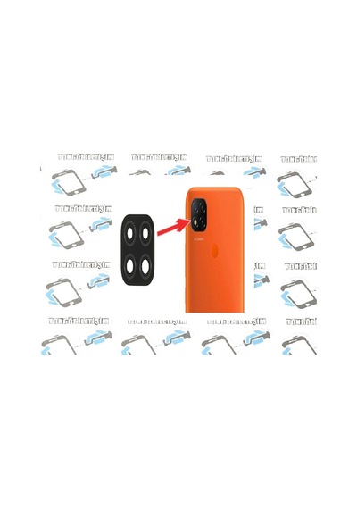 Xiaomi Redmi 9C Arka Kamera Camı Lens Yapışkanlı (525543454)