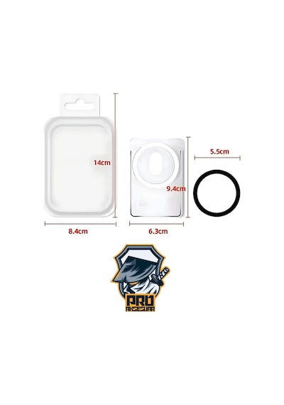Apple Uyumlu iPhone 12-13-14-15-16 Pro-max - Samsung Magsafe Kartlık Manyetik Cardsafe Şeffaf Kredi