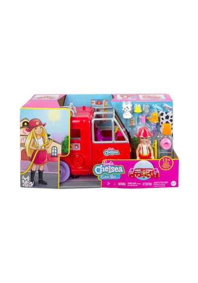 Barbie Chelsea Itfaiye Aracı Hck73