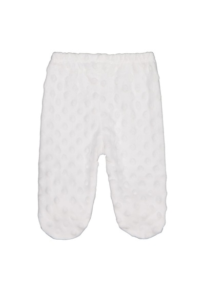 Albimini Minidamla Topçikli 1-6 Ay Tek Alt Bebe - Ekru